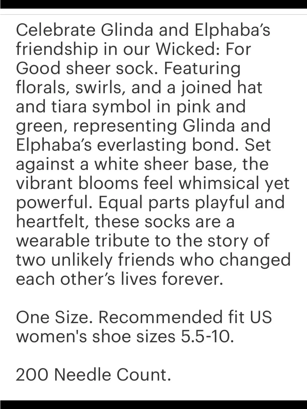 Wicked For Good Floral Sheer Floral Crew Socks in Green